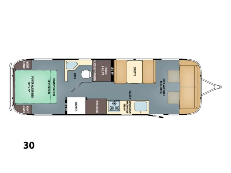 Used 2016 Airstream Classic 30 — photo 2