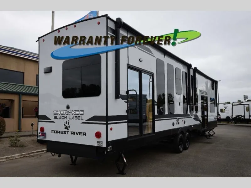 New 2026 Forest River RV Cherokee Timberwolf Black Label 39ALBL — photo 3