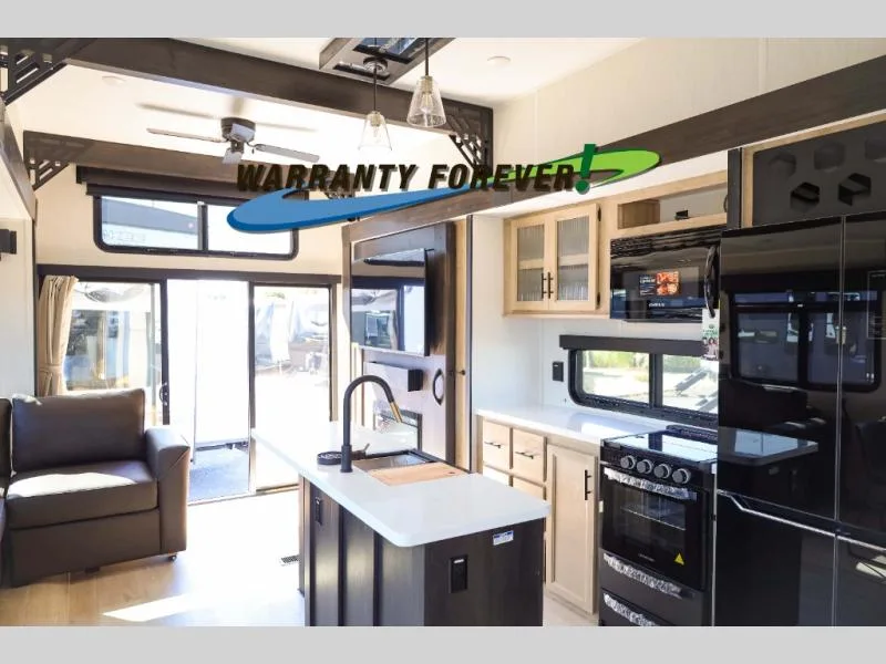 New 2026 Forest River RV Cherokee Timberwolf Black Label 39JMBL — photo 5