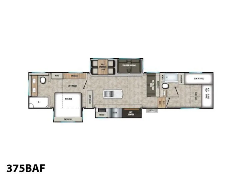New 2026 Coachmen RV Chaparral 375BAF — photo 2