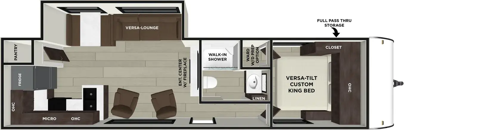 New 2027 Forest River 27RK — floorplan 1