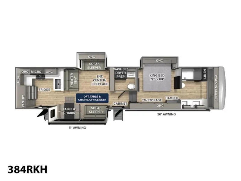 New 2026 Forest River RV Columbus 384RKH — photo 2