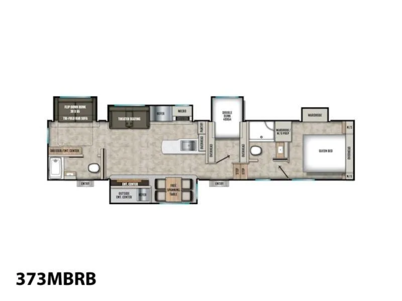 New 2026 Coachmen RV Chaparral 373MBRB — photo 2