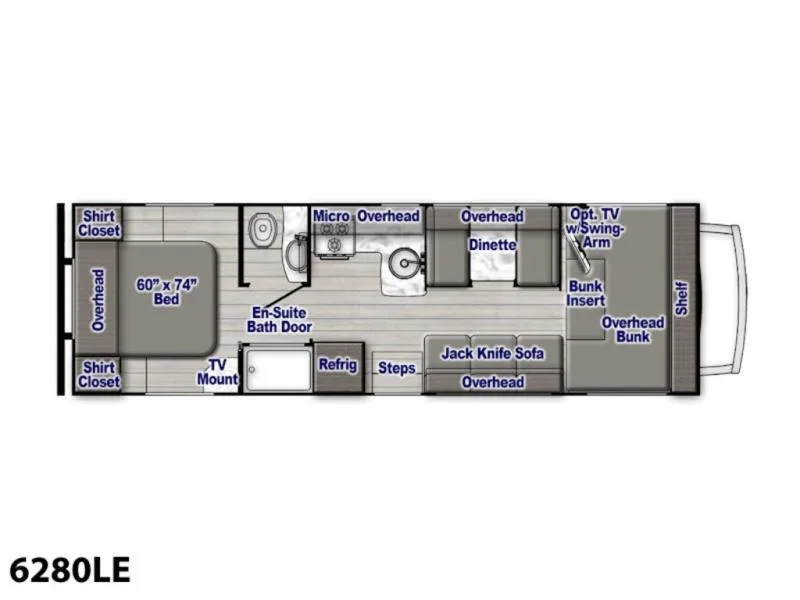 New 2025 Gulf Stream RV Conquest Class C 6280LE — photo 2
