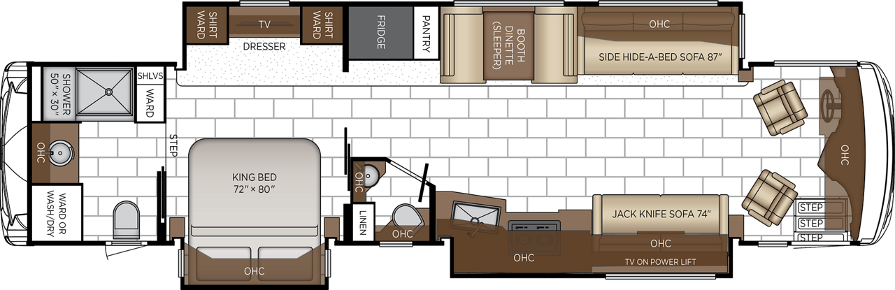 Used 2020 Newmar 4037 — floorplan 1