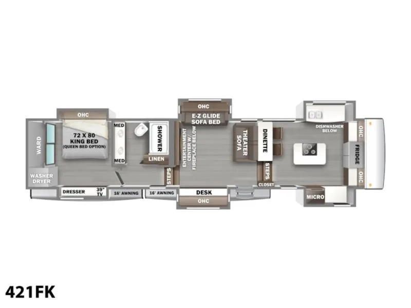 New 2026 Forest River RV RiverStone 421FK — photo 2